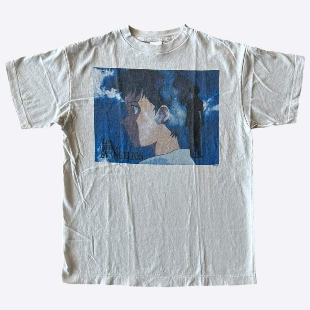 Saint Michael White Neon Genesis T-Shirt